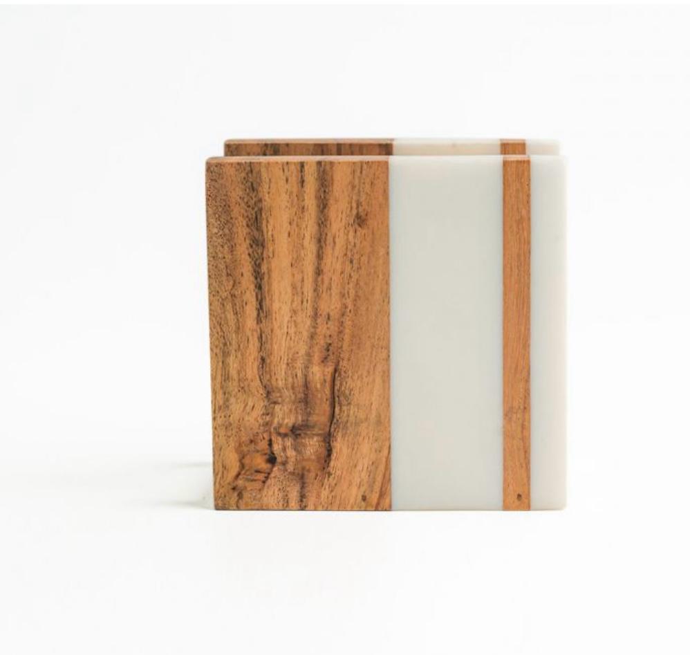 Wooden Resin Tissue Box